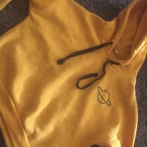 Space crop top